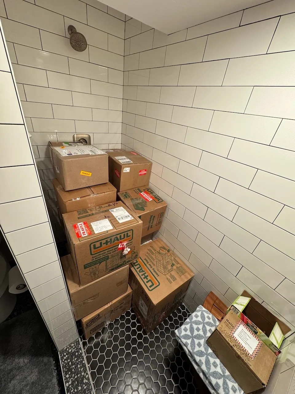 More boxes, still arriving