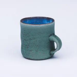 Green Mug, Stoneware Cone 10