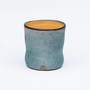 Green Cup, Stoneware Cone 10