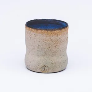 Yellow Cup, Stoneware Cone 10