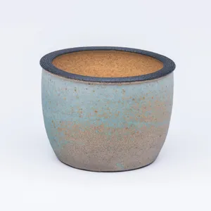 Green Planter, Stoneware Cone 10