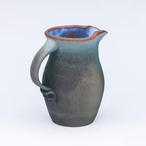 Green Pitcher, Stoneware Cone 10