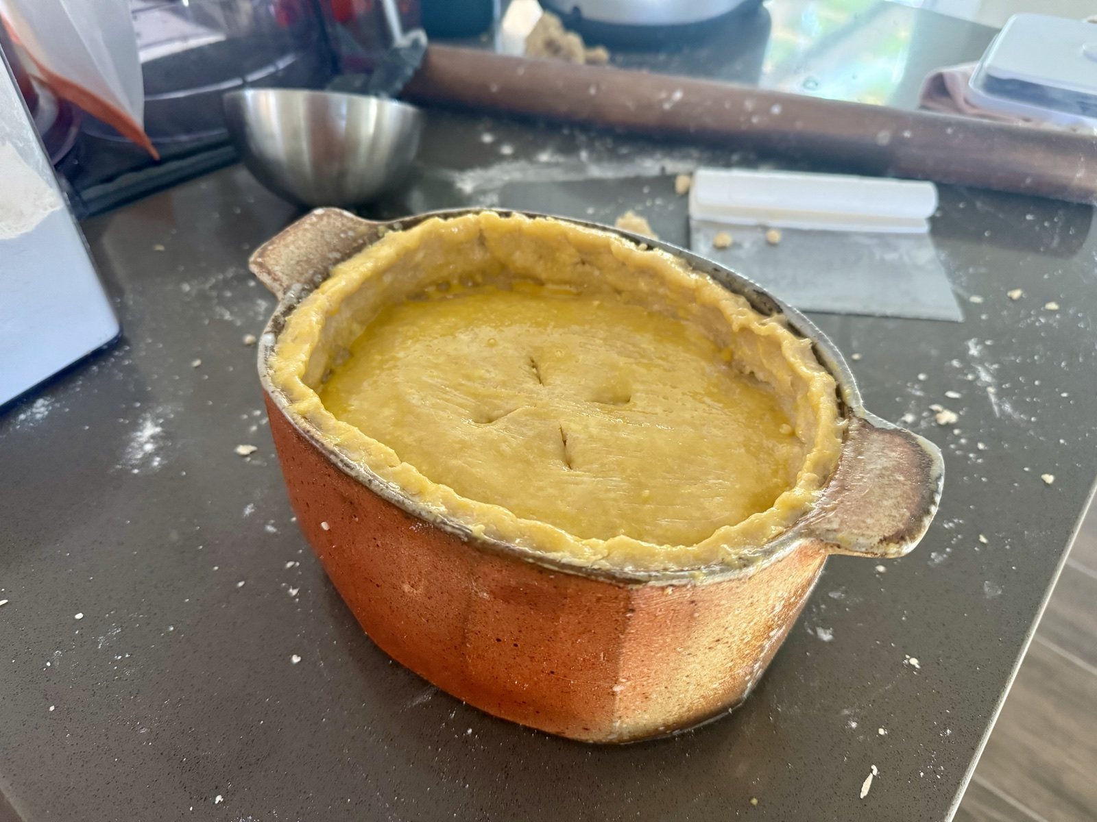 One of Lisa’s bakers at home, doing its job
